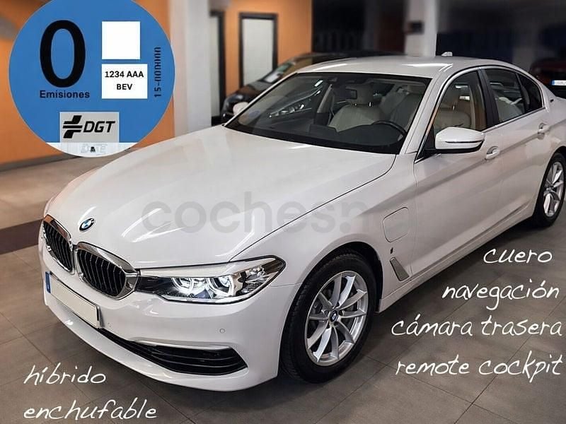 Usado BMW 530e iPerformance 252 CV (185 kW) 2019 Blanco Berlina