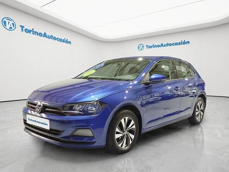 Usado VW Polo Advance 95 CV (69 kW) 2021 Azul Utilitario