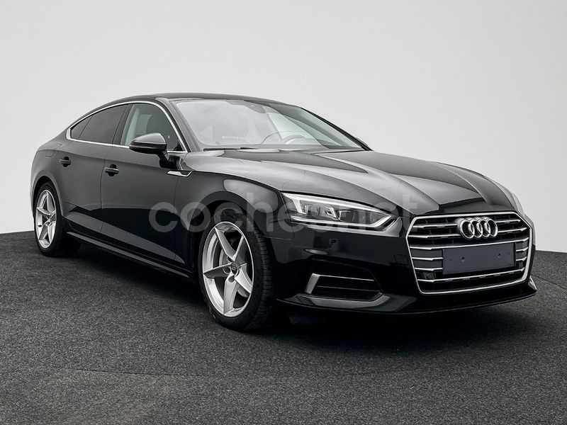 Usado Audi A5 Sportback Sport 190 CV (139 kW) 2018 Negro Utilitario