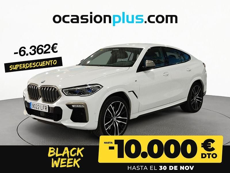 Blanco Usado 2020 BMW X6 M50 SUV | 69.990 € (Precio justo) - Imagen 1/4