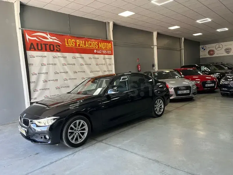 Usado BMW 320 Efficient Dynamics 163 CV (119 kW) 2017 Negro Berlina