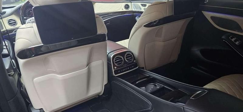 Usado Mercedes S560 469 CV (344 kW) 2018 Azul Berlina