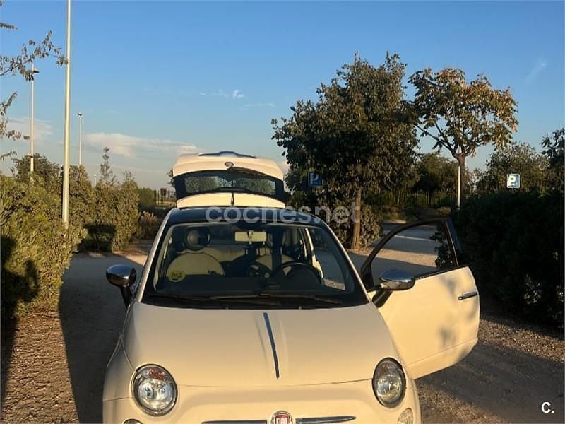 Usado Fiat 500 Sport 75 CV (55 kW) 2008 Blanco Berlina