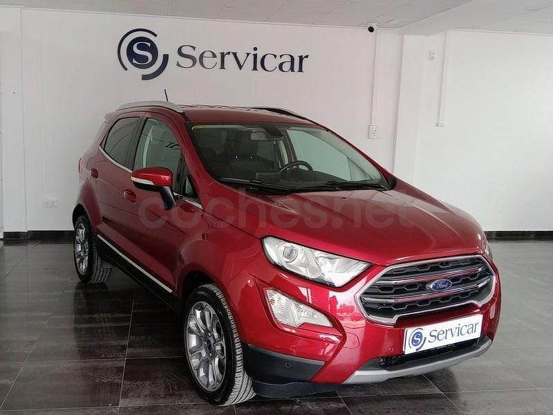 Usado Ford Ecosport Titanium 125 CV (91 kW) 2018 Granate SUV