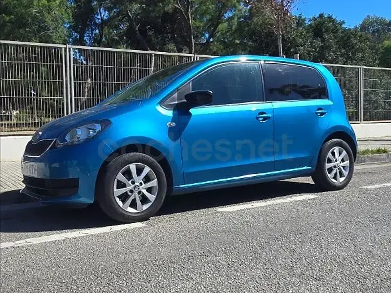 Usado Skoda Citigo Ambition 60 CV (44 kW) 2019 Azul Utilitario