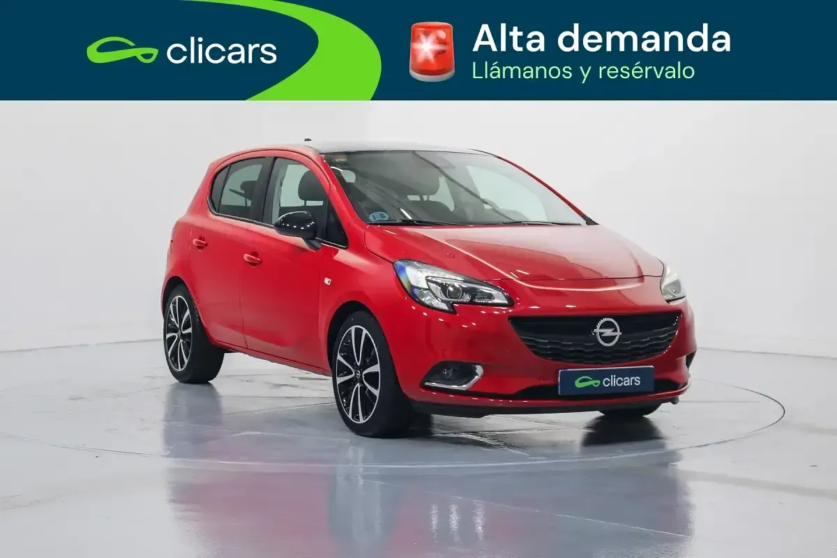 Usado Opel Corsa Design Edition 100 CV (73 kW) 2018 Rojo Utilitario