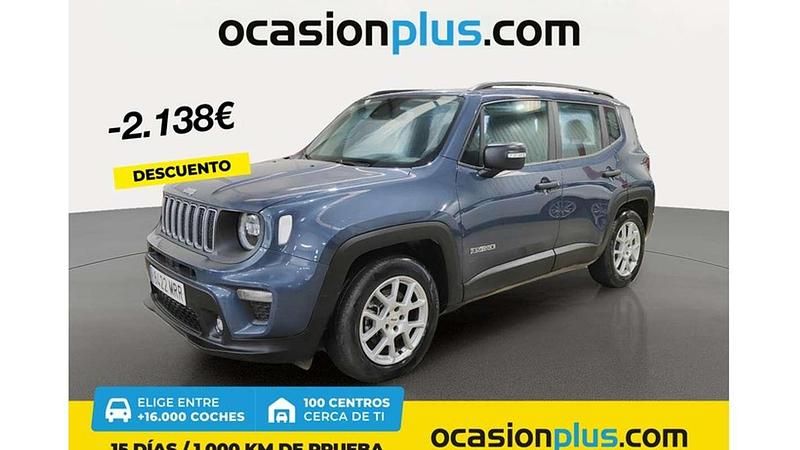 Azul Usado 2024 Jeep Renegade Limited SUV | 20.756 € (Precio justo) - Imagen 1/4