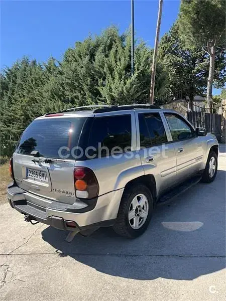Usado Chevrolet TrailBlazer LTZ 273 CV (200 kW) 2002 Gris / plata SUV
