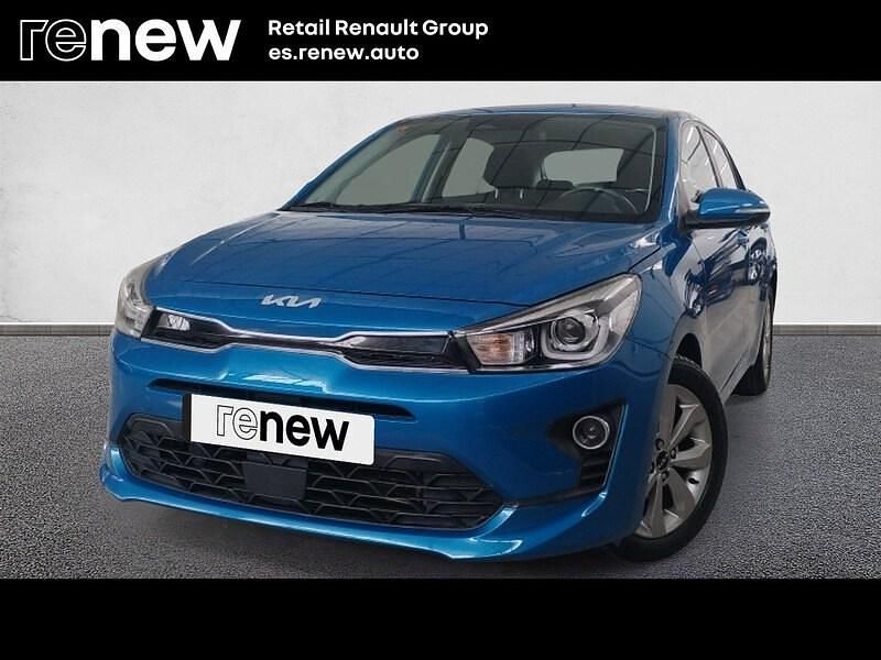 Usado Kia Rio 84 CV (61 kW) 2021 Azul Berlina