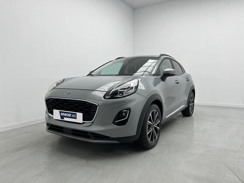 Gris Usado 2021 Ford Puma Titanium SUV | 16.990 € (Precio justo) - Imagen 1/4