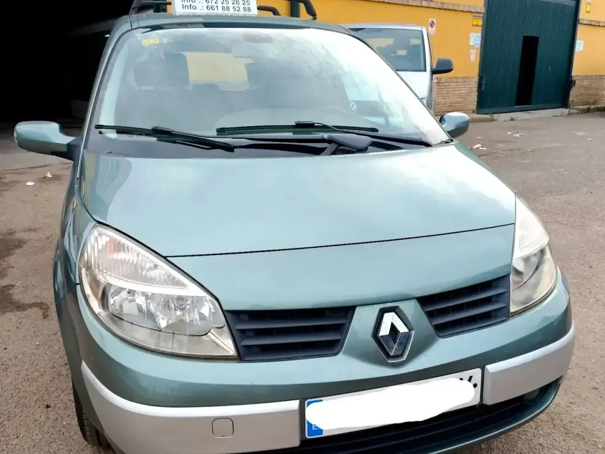 Brugt Renault Grand Scénic II Expression 130 HK (95 kW) 2007 Grøn MPV