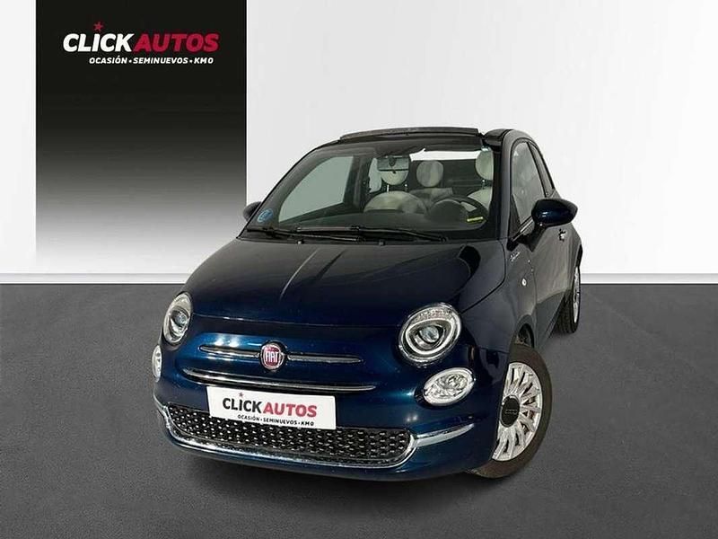 Azul Usado 2022 Fiat 500 Dolcevita Descapotable | 11.500 € (Precio justo) - Imagen 1/4