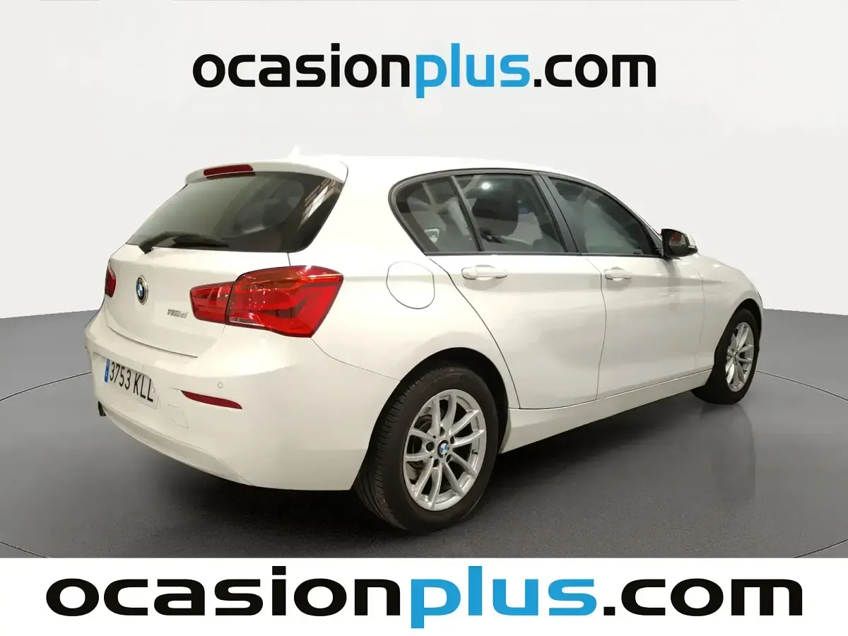 Usado BMW 116 116 CV (85 kW) 2018 Blanco Utilitario