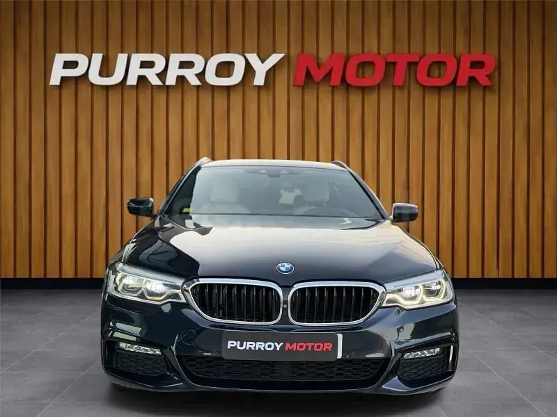Usado BMW 520 190 CV (139 kW) 2017 Azul Familiar