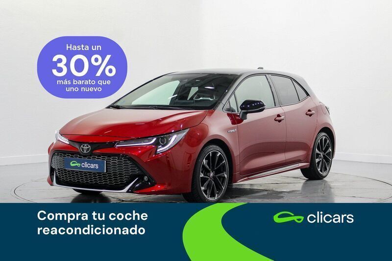 Rojo Usado 2021 Toyota Corolla Sport Berlina | 25.490 € (Precio justo) - Imagen 1/4