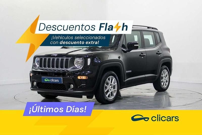 Negro Usado 2023 Jeep Renegade Limited SUV | 19.990 € (Precio justo) - Imagen 1/4