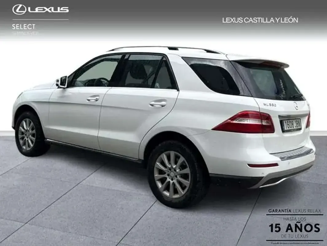 Usado Mercedes ML320 250 CV (183 kW) 2014 Blanco SUV