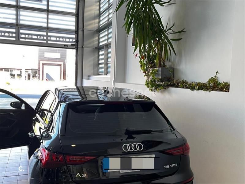 Negro Usado 2022 Audi A3 Sportback S-Line Berlina | 30.850 € (Un poco caro) - Imagen 1/4