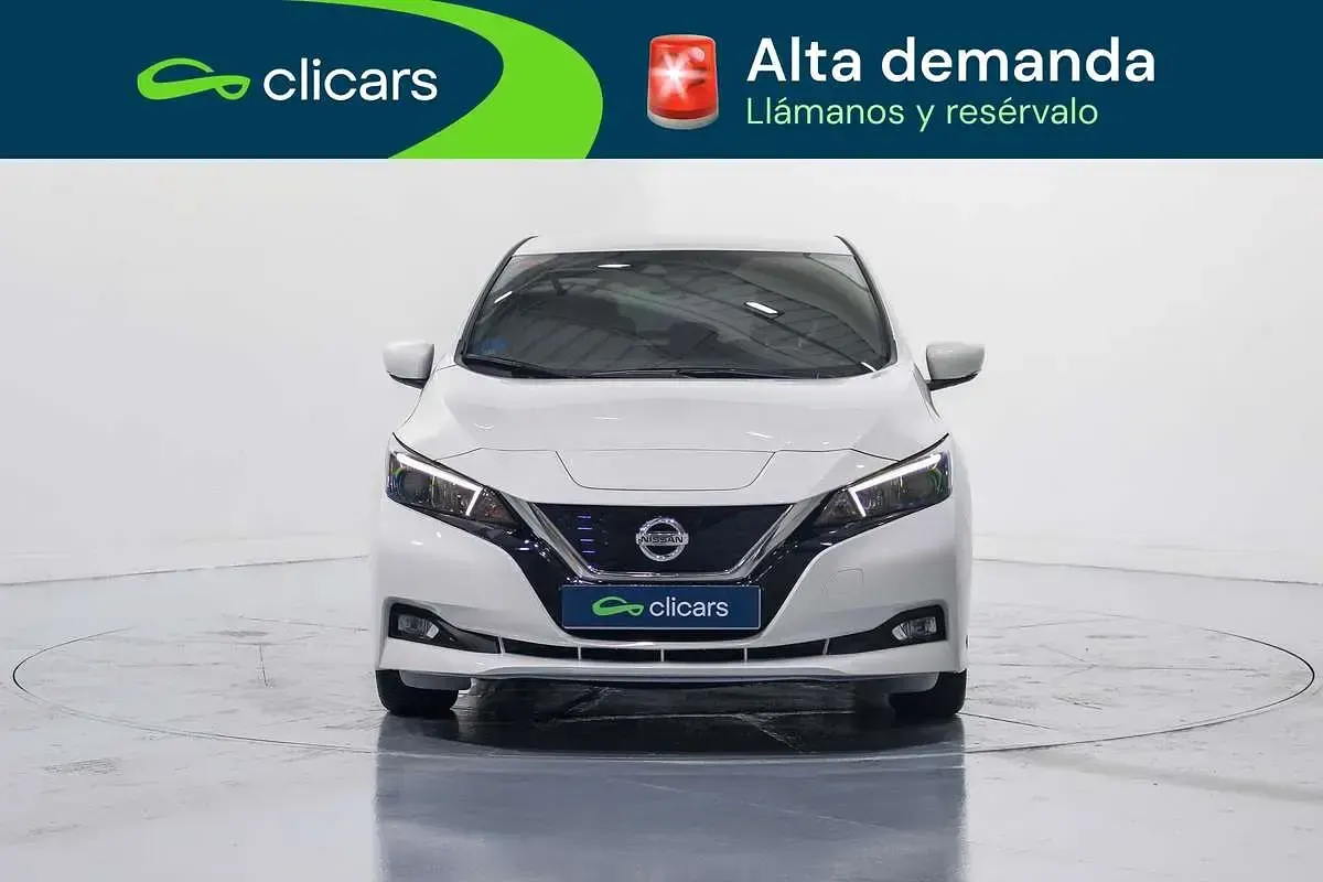Usado Nissan Leaf Acenta 110 kW (150 CV) 2019 Blanco Utilitario