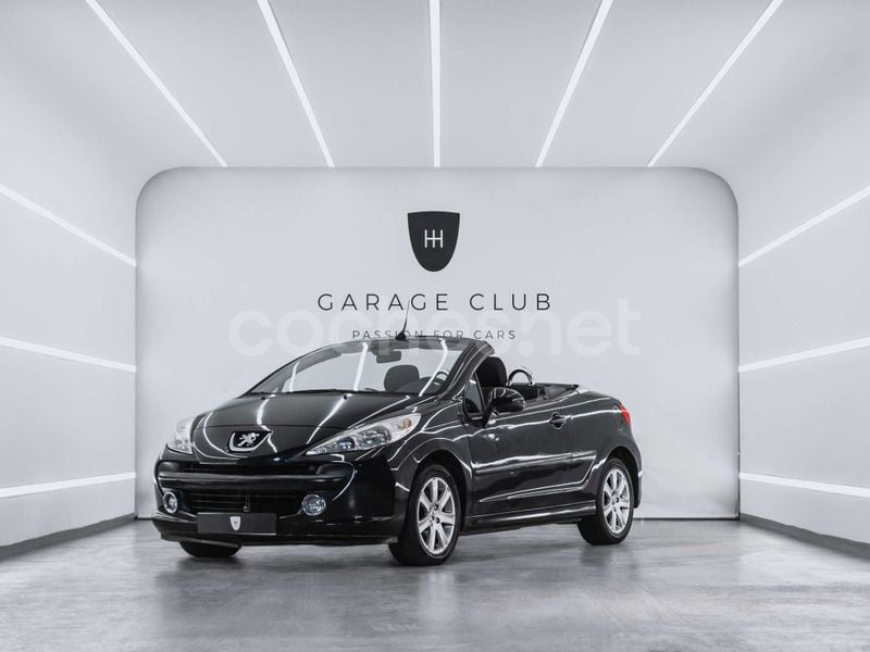 Negro Usado 2010 Peugeot 207 CC Descapotable | 5799 € (Precio justo) - Imagen 1/4