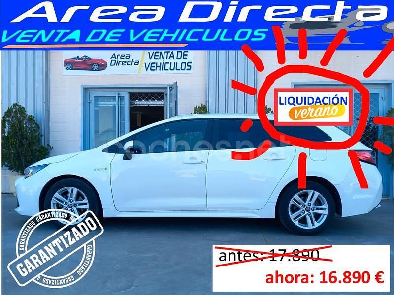 Blanco Usado 2019 Toyota Corolla Sport Familiar | 16.890 € (Precio justo) - Imagen 1/4