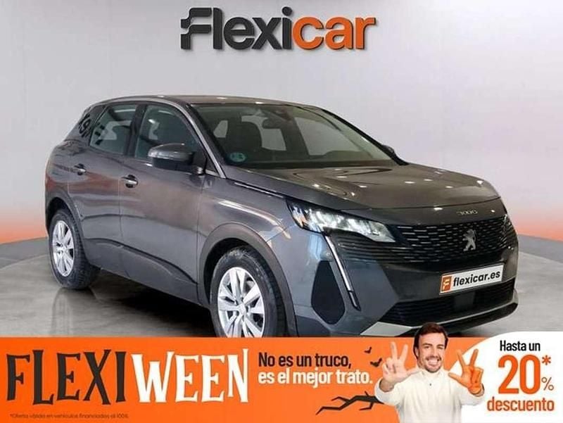 Gris Usado 2021 Peugeot 3008 Active SUV | 15.970 € (Super precio) - Imagen 1/4
