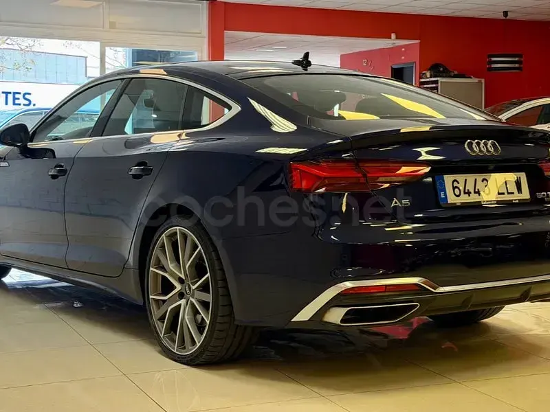 Usado Audi A5 Sportback S-Line 286 CV (210 kW) 2020 Azul Utilitario