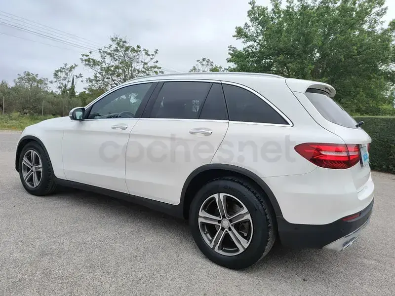 Usado Mercedes GLC220 170 CV (125 kW) 2016 Blanco SUV