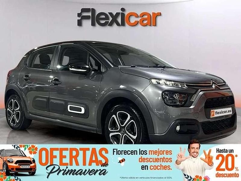 Usado Citroën C3 Feel 110 CV (80 kW) 2022 Gris Utilitario