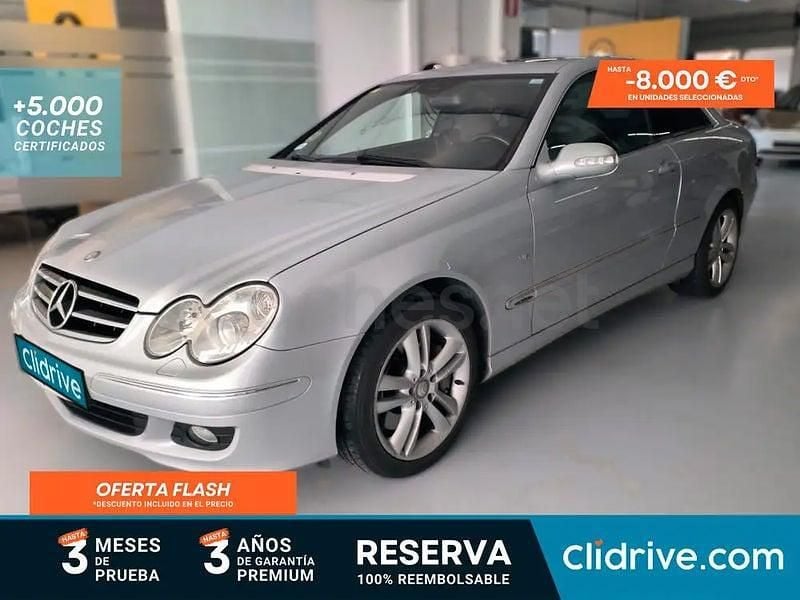 Usado Mercedes CLK320 Avantgarde 224 CV (164 kW) 2008 Gris / plata Descapotable