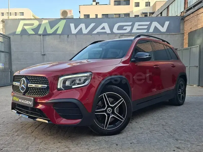 Usado Mercedes GLB220 190 CV (139 kW) 2021 Rojo SUV