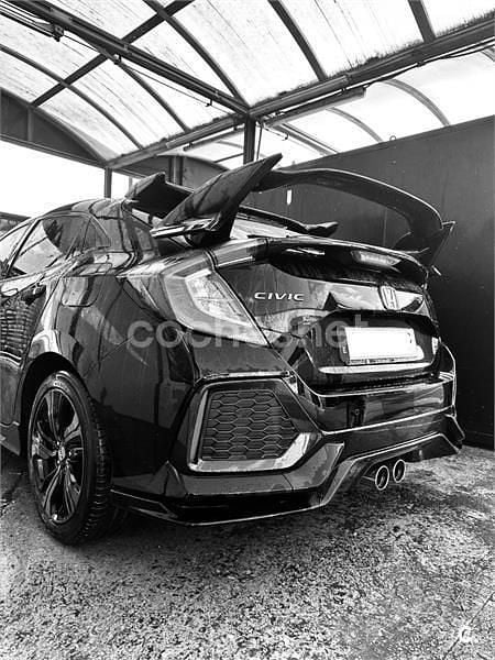 Negro Usado 2019 Honda Civic Sport Plus Berlina | 25.800 € (Precio justo) - Imagen 1/1