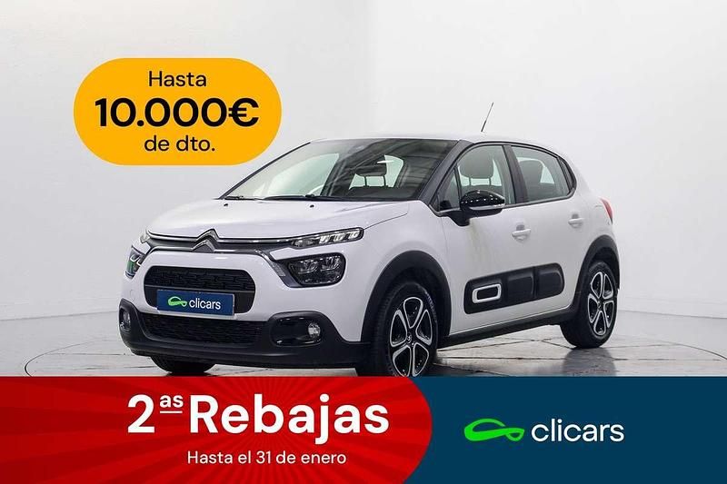Blanco Usado 2024 Citroën C3 PureTech Utilitario | 11.490 € (Buen precio) - Imagen 1/4