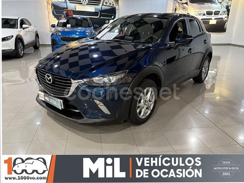 Azul Usado 2017 Mazda CX-3 Style SUV | 15.995 € (Precio justo) - Imagen 1/4