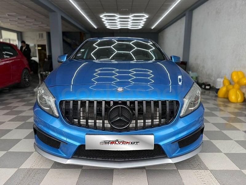 Usado Mercedes A45 AMG AMG 360 CV (264 kW) 2015 Azul Berlina