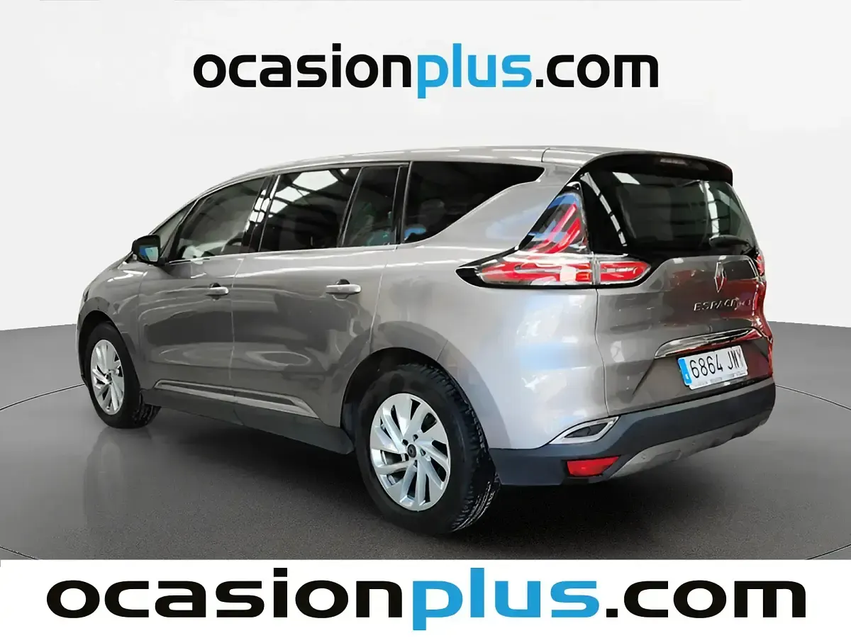 Usado Renault Espace Zen 130 CV (95 kW) 2017 Gris Monovolumen