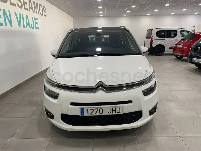 Usado Citroën Grand C4 Picasso Feel 120 CV (88 kW) 2015 Blanco Monovolumen