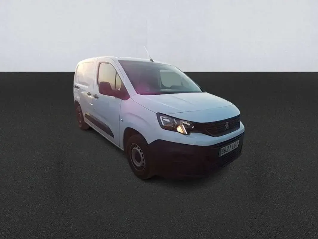 Usado Peugeot Partner S 102 CV (75 kW) 2020 Blanco Monovolumen