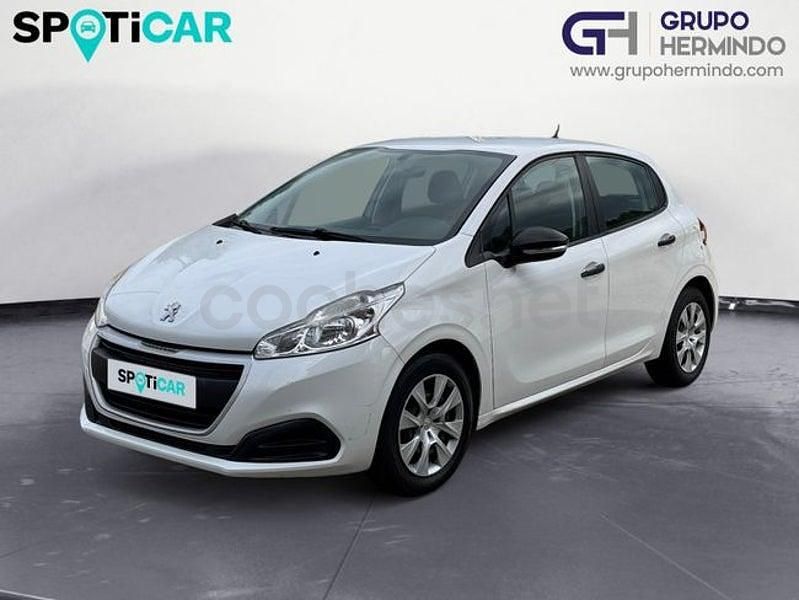 Usado Peugeot 208 Active 75 CV (55 kW) 2018 Blanco Utilitario