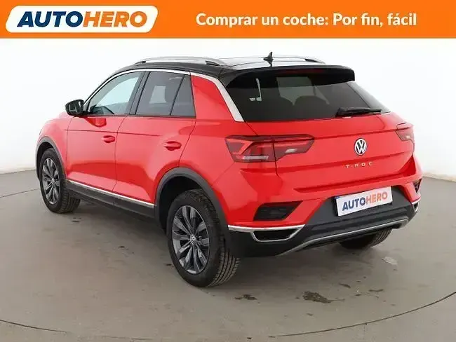 Usado VW T-Roc Sport 150 CV (110 kW) 2018 Rojo SUV