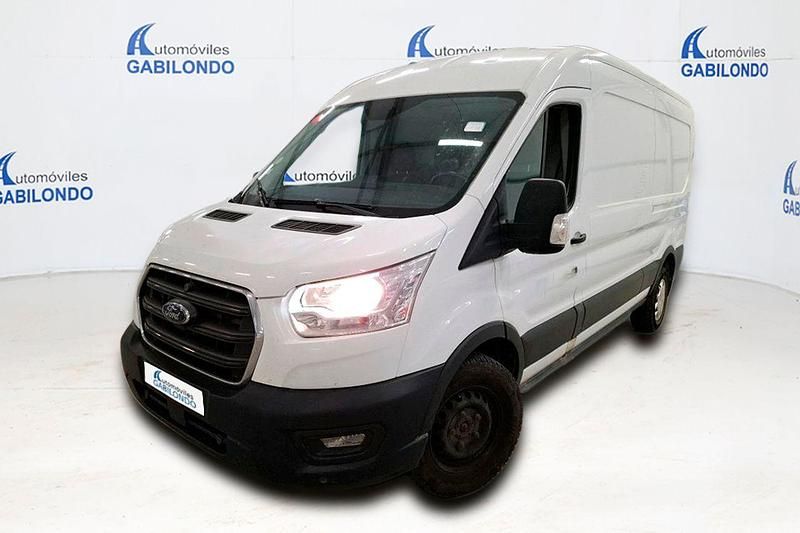 Blanco Usado 2021 Ford Transit Trend Berlina | 24.710 € (Precio justo) - Imagen 1/4