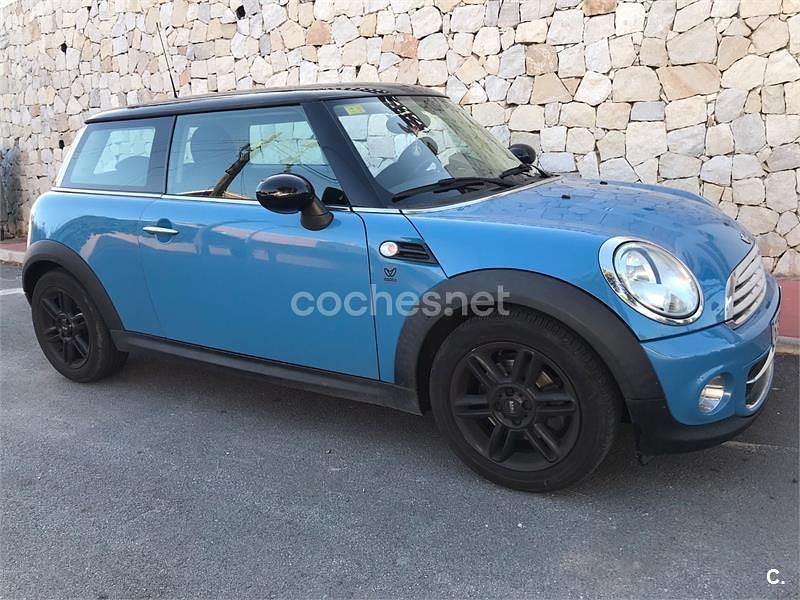 Usado Mini Cooper D 112 CV (82 kW) 2013 Azul Utilitario