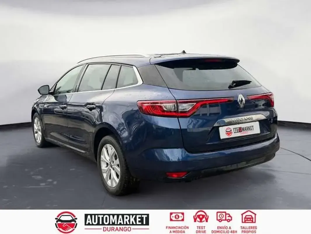 Usado Renault Mégane GrandTour LIMITED 116 CV (85 kW) 2019 Blanco Familiar