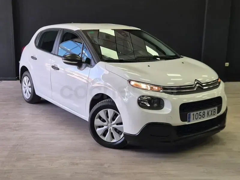 Usado Citroën C3 Live 99 CV (72 kW) 2019 Blanco Utilitario