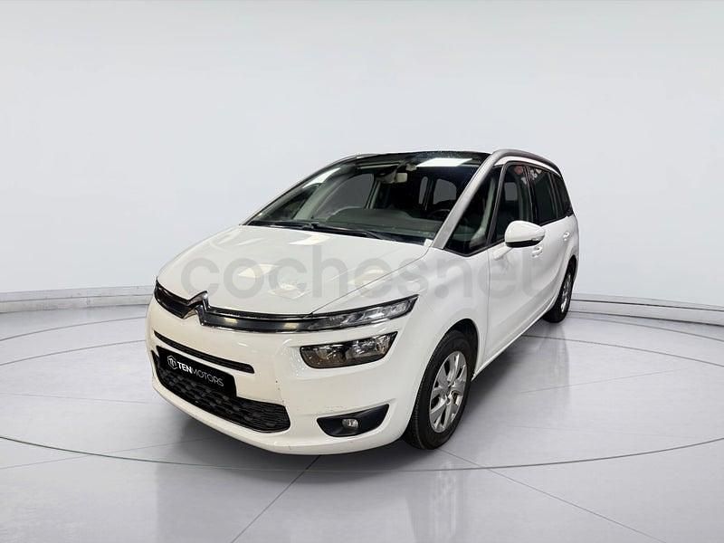 Usado Citroën Grand C4 Picasso Live 120 CV (88 kW) 2015 Blanco Monovolumen