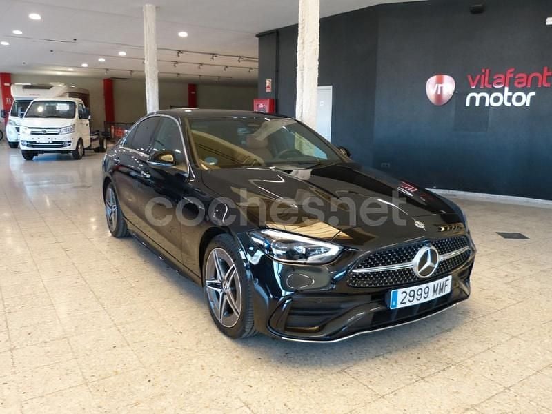 Negro Usado 2023 Mercedes C300e Berlina | 45.900 € (Precio justo) - Imagen 1/4