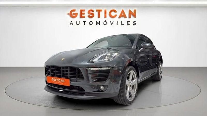 Usado Porsche Macan S 258 CV (189 kW) 2017 Gris / plata SUV