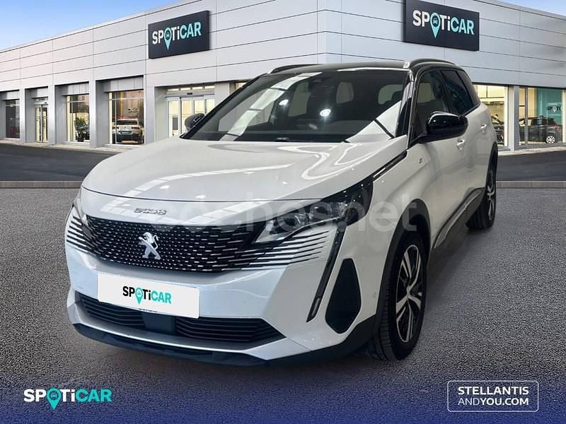 Blanco Usado 2024 Peugeot 5008 GT SUV | 31.450 € (Caro) - Imagen 1/4