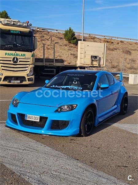 Usado Mazda RX8 231 CV (169 kW) 2005 Azul Utilitario