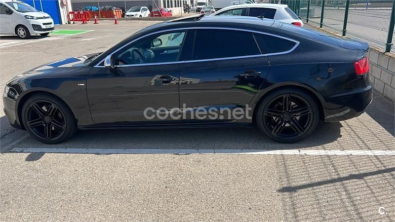 Usado Audi A5 Sportback S-Line 204 CV (150 kW) 2012 Negro Utilitario